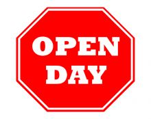 Open Day - 17 July 2018